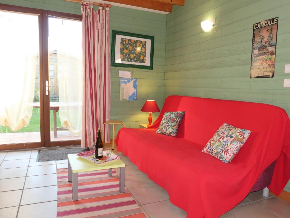 Chalet Le Chalet - A Cancale Exteriör bild